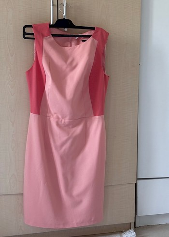 Koton Pembe Kalem Elbise Koton