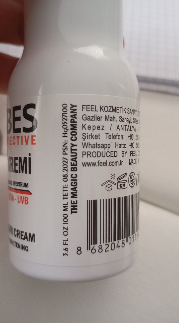 Hebbes SPF 50 Güneş Koruyucu Krem - Görsel 2