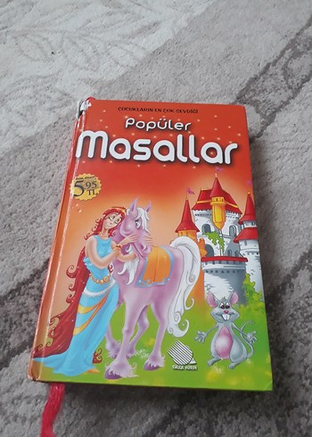 Popüler Masallar çocuk kitabı Kitabı