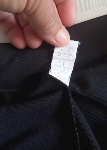 l Beden siyah Renk Siyah Piliseli Kadın İspanyol Paça Pantolon