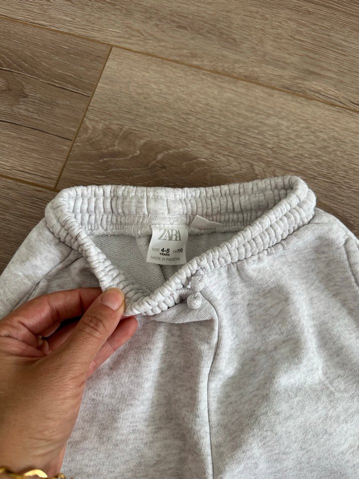 Gri  Rahat Kesim Eşofman Altı - Görsel 2