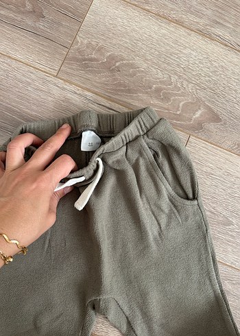 Gri Erkek Çocuk Rahat Kesim Pantolon - Görsel 3