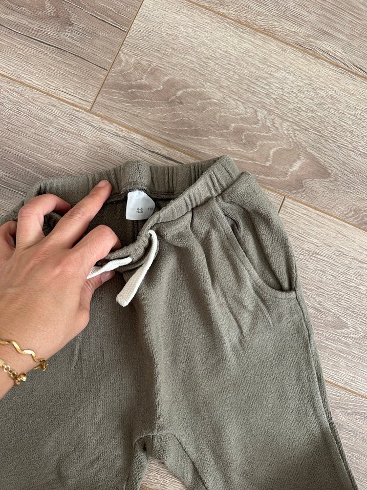 Gri Erkek Çocuk Rahat Kesim Pantolon - Görsel 3