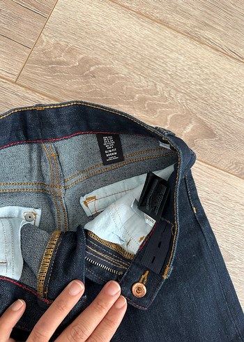 Koyu Kahverengi Erkek Çocuk Denim Pantolon - Görsel 2