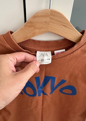 Kahverengi Tokyo Baskılı Erkek tişört - Görsel 2