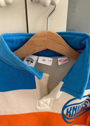 Zara Çocuk Renkli Çizgili Sweatshirt