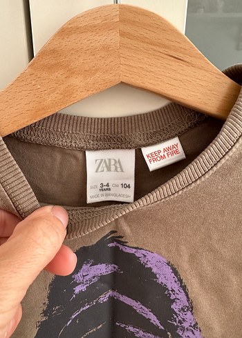 Kahverengi Baskılı Erkek Çocuk tişört - Görsel 2