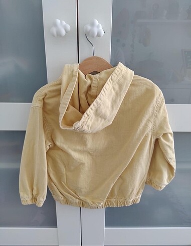 18-24 Ay Beden çeşitli Renk Denim kapşonlu sweatshirt