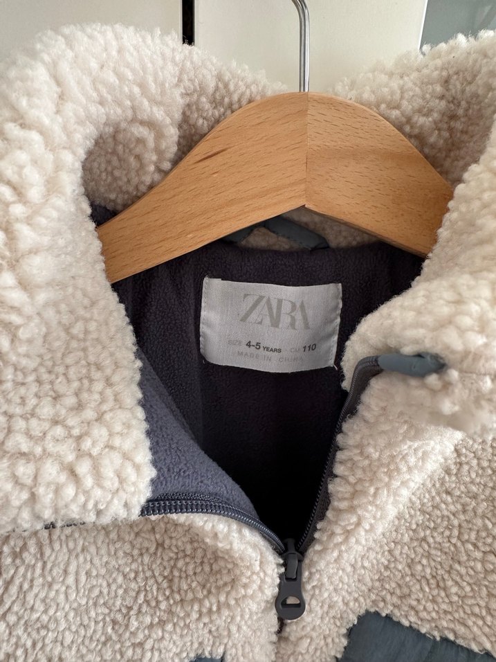 Kontrast suni yünlü mont - Görsel 3