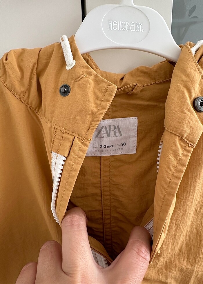 Zara çocuk yağmurluk - Görsel 3