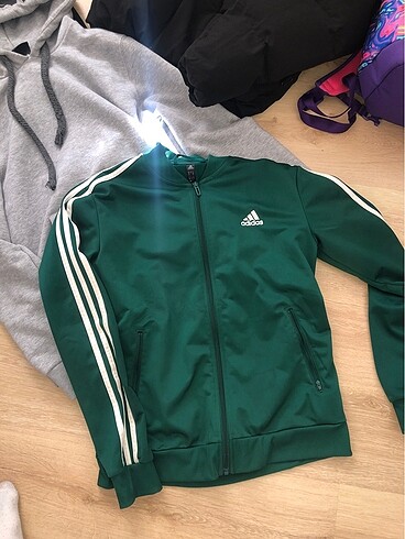Adidas hırka yeşil