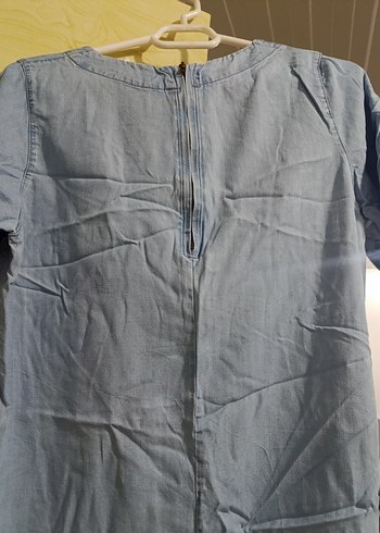 Trendyol & Milla Mavi Denim Midi Kadın Elbise