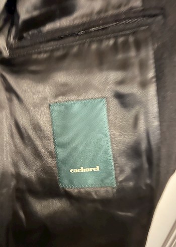 ORJİNAL CACHAREL SİYAHAH ERKEK PALTO - Görsel 4