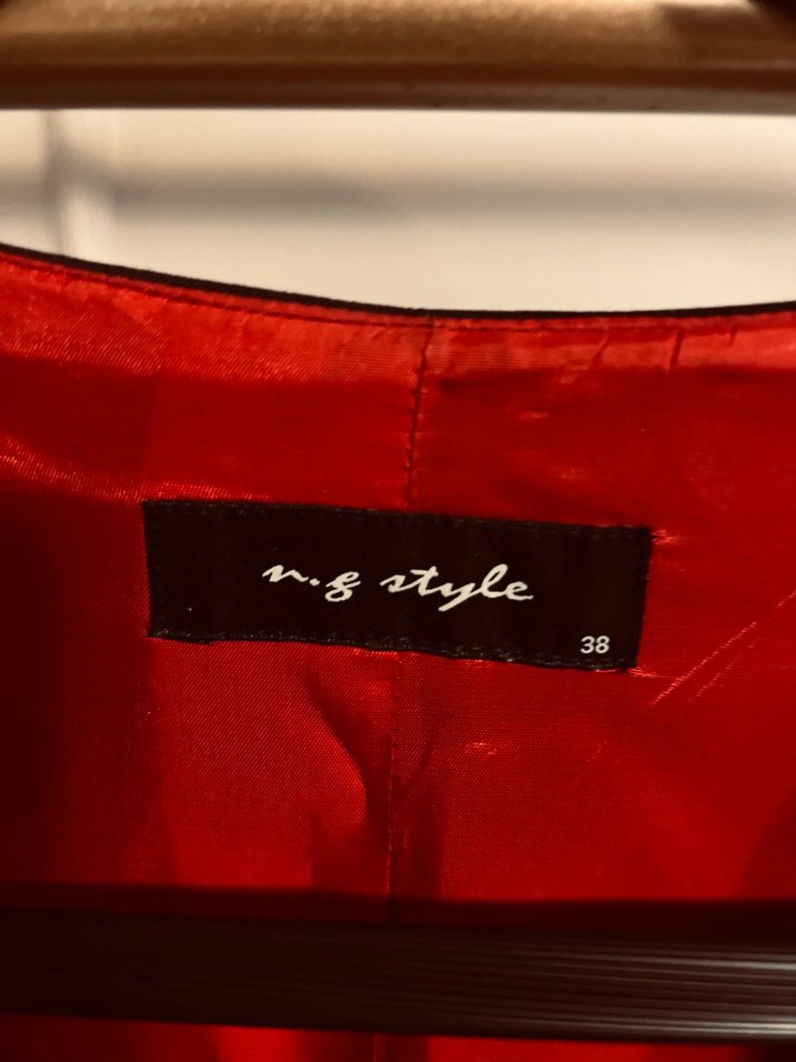 Siyah Düğmeli Kadın Ofis Yeleği - Görsel 2