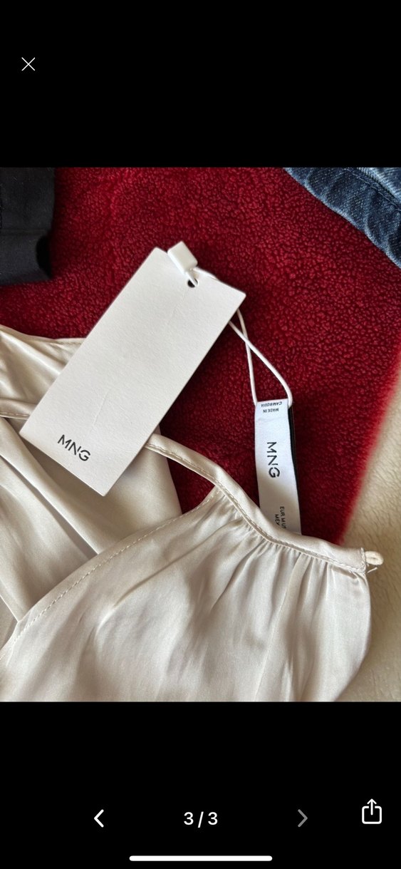 Drapeli Halter Yaka Mini Elbise - Görsel 2