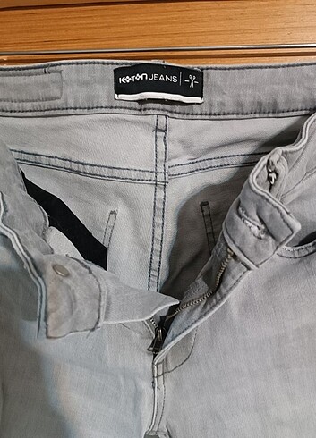 Koton açık gri erkek jeans - Görsel 4