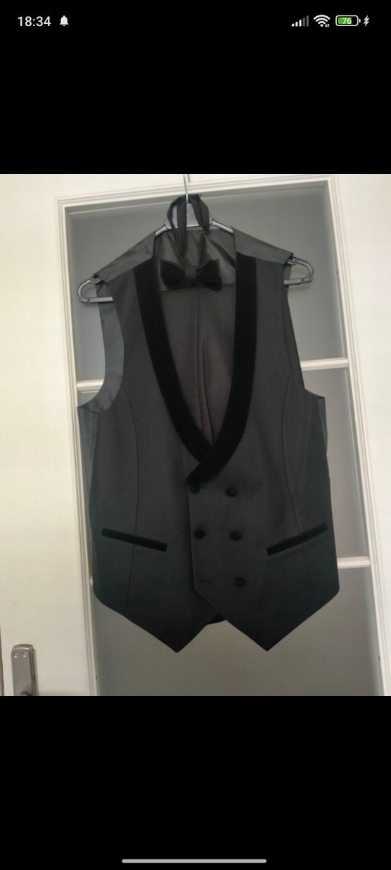 DAMATLIK Siyah Erkek Takım Elbise - Görsel 3