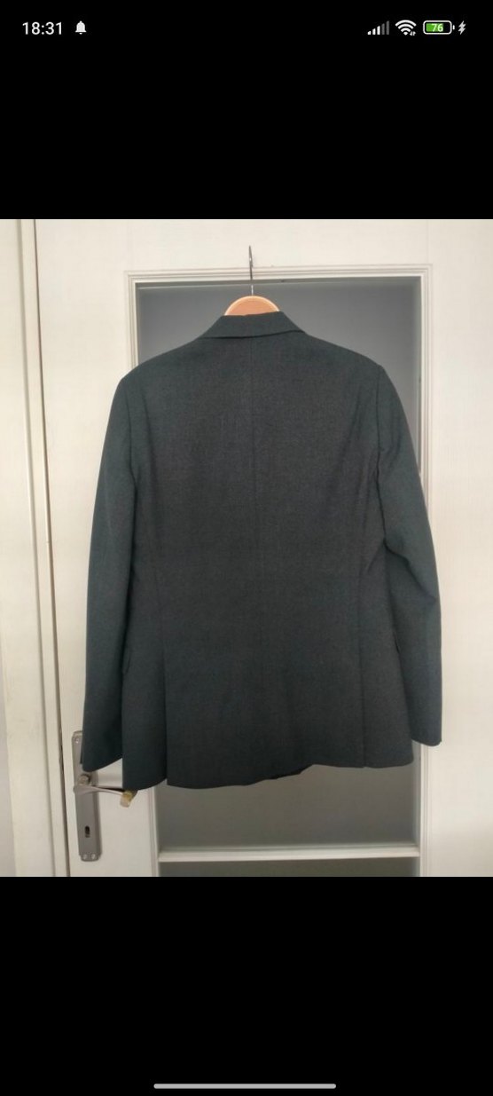 Gri Düğmeli Erkek Takım Elbise (yelek ile birlikte) - Görsel 2