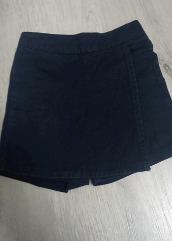 Lacivert Denim Şort - Görsel 3