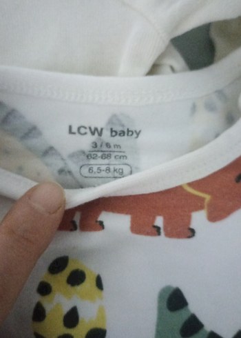 Çok Renkli Baskılı Uzun Kollu Bebek Body - Görsel 2