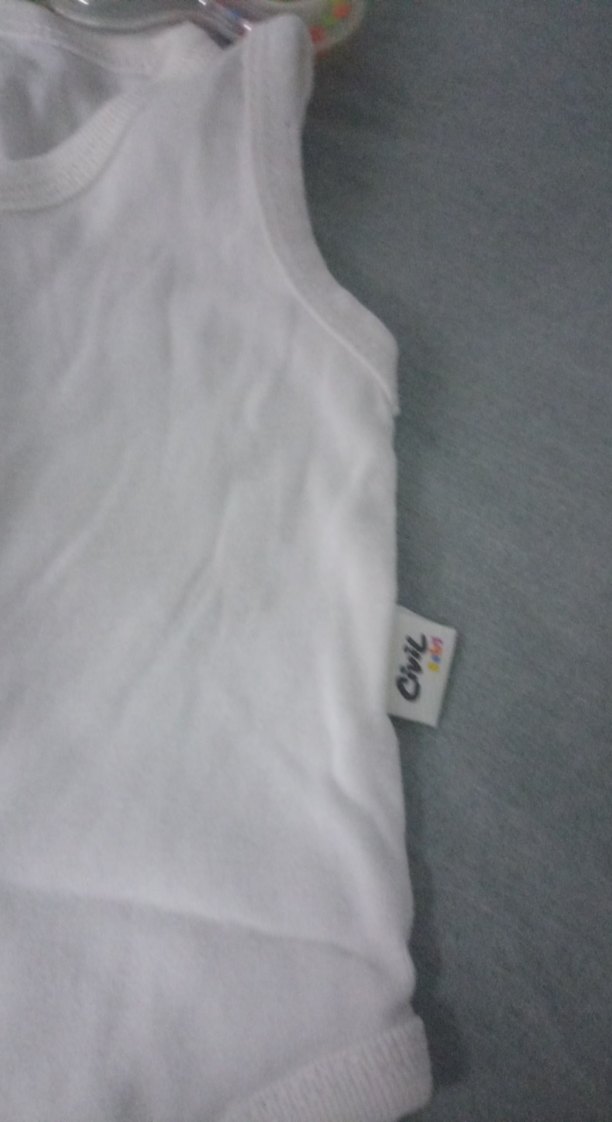 Bebek Erkek Kolsuz Pamuklu Body ve ilk oyuncak - Görsel 2