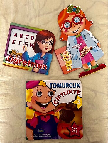 3-6 yaş Eğitici Kitaplar