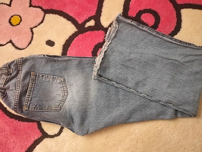 11-12 Yaş Beden mavi Renk KOTON KİDS Flare 11-12 Yaş Jean