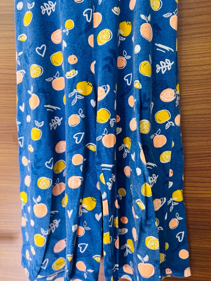 LCW Kız Çocuk 9-10 yaş Renkli Desenli Uzun Tulum - Görsel 3