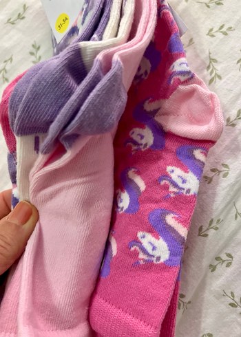 Penti 31-34 No Kız Çorapları, Peluş, Unicorn Desenli - Görsel 6