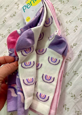 Penti 31-34 No Kız Çorapları, Peluş, Unicorn Desenli - Görsel 4