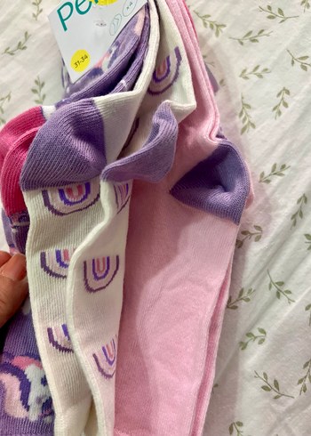 Penti 31-34 No Kız Çorapları, Peluş, Unicorn Desenli - Görsel 5