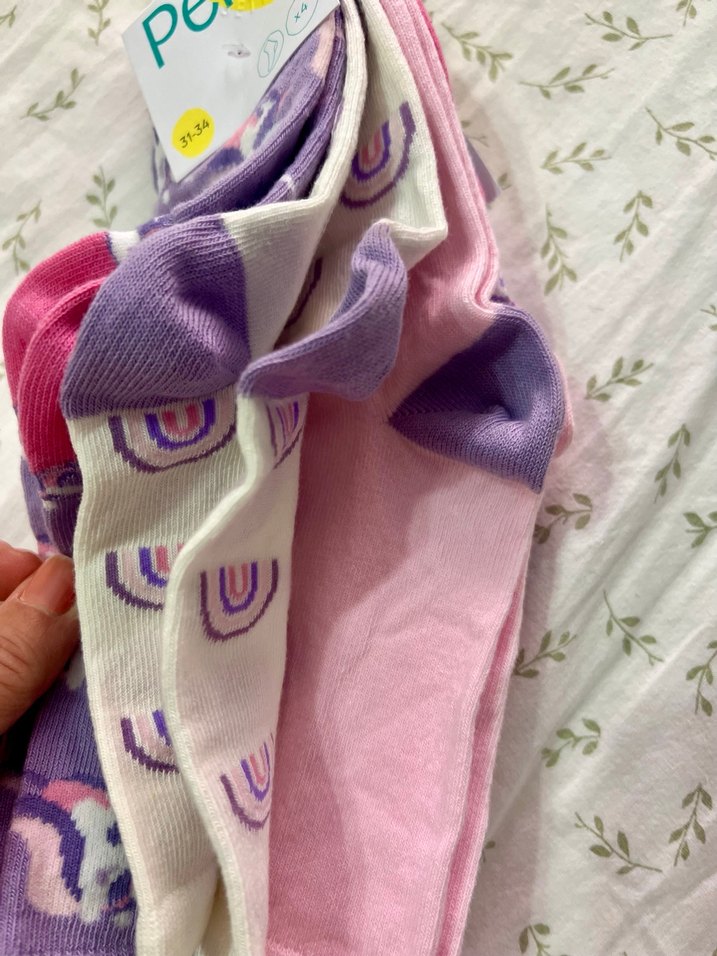 Penti 31-34 No Kız Çorapları, Peluş, Unicorn Desenli - Görsel 5