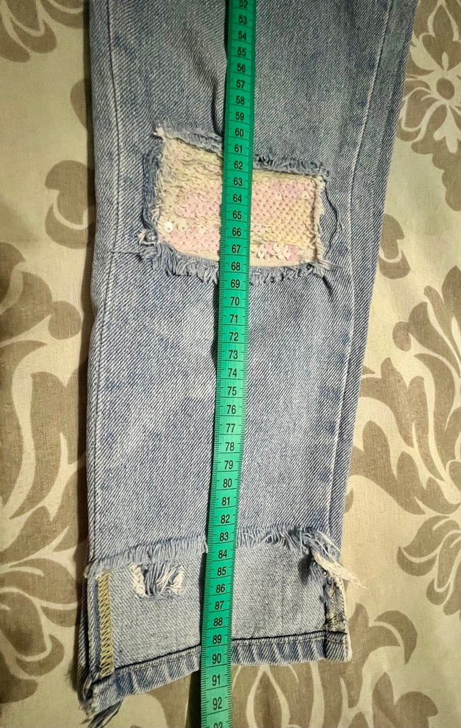 DeFacto Girlfriend 11-12 yaş Rahat Kesim Kot Pantalon - Görsel 2