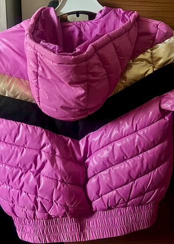 United Colors of Benetton Kız Çocuk Fermuarlı Pembe Mont - Görsel 7