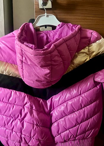 United Colors of Benetton Kız Çocuk Fermuarlı Pembe Mont - Görsel 8