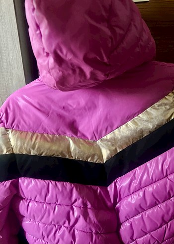 United Colors of Benetton Kız Çocuk Fermuarlı Pembe Mont - Görsel 9