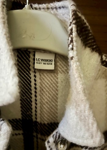 LCW 11-12 yaş Kız Çocuk Oduncu Gömlek - Görsel 2
