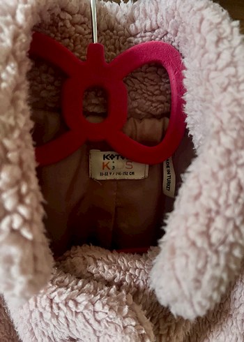 KOTON KİDS 11-12 yaş Kız Çocuk Kaban - Görsel 3