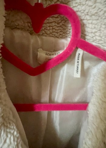 KOTON KİDS 11-12 yaş Kız Çocuk Düğmeli Kaban - Görsel 3