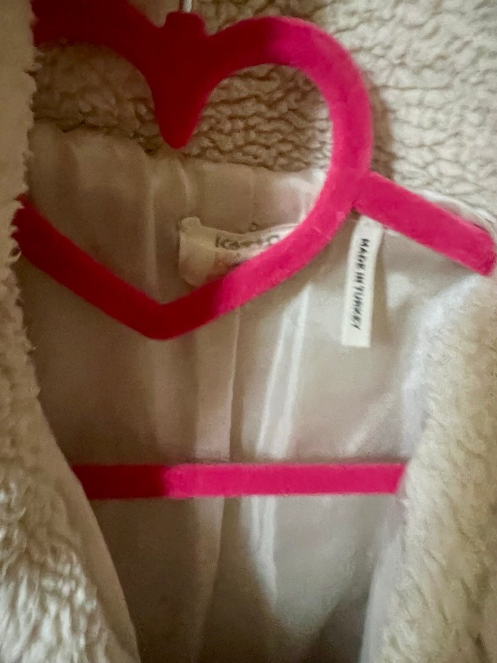 KOTON KİDS 11-12 yaş Kız Çocuk Düğmeli Kaban - Görsel 3