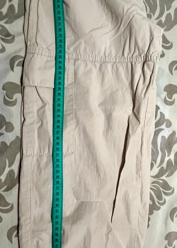 LCW 11-12 yaş Kız Çocuk Bej Bol Kesim Pantolon - Görsel 4