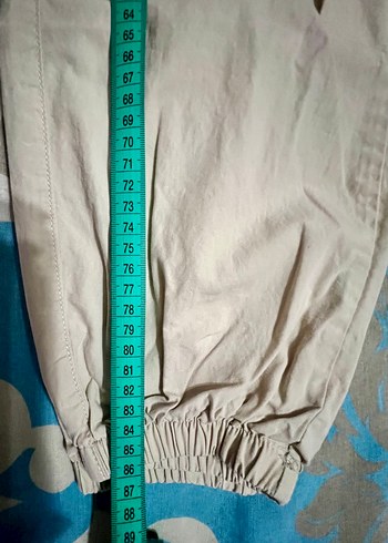 LCW 11-12 yaş Kız Çocuk Bej Bol Kesim Pantolon - Görsel 5