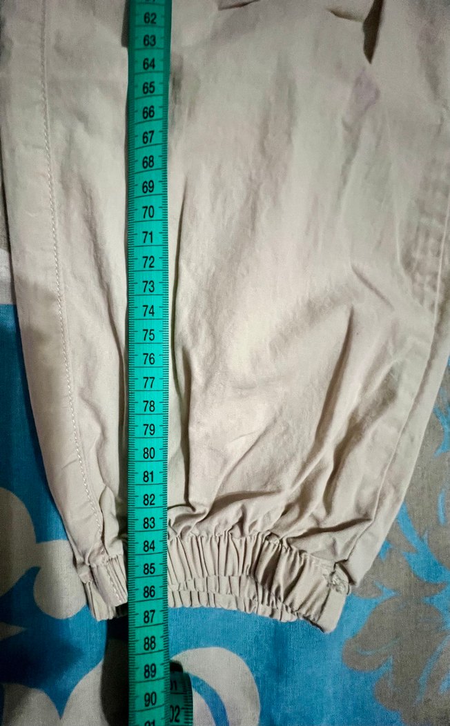 LCW 11-12 yaş Kız Çocuk Bej Bol Kesim Pantolon - Görsel 5