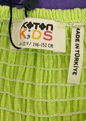 KOTON KİDS 11-12 yaş Kız Çocuk Tulum - Görsel 4