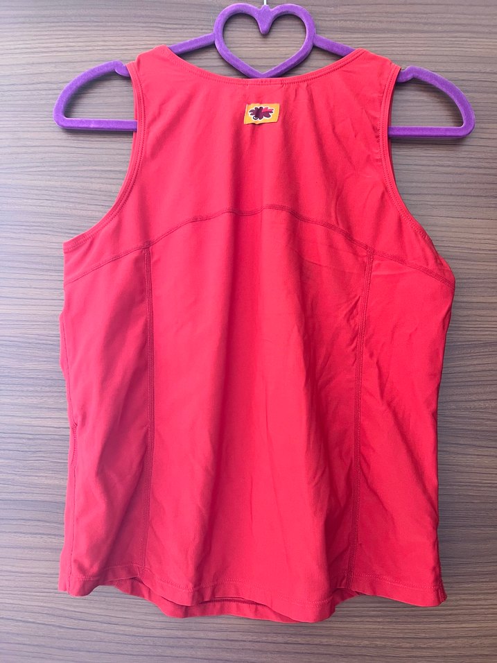 Kırmızı V Yakalı Atlet - Nike - Görsel 4