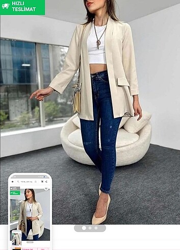 38 Beden Blazer ceket kaban