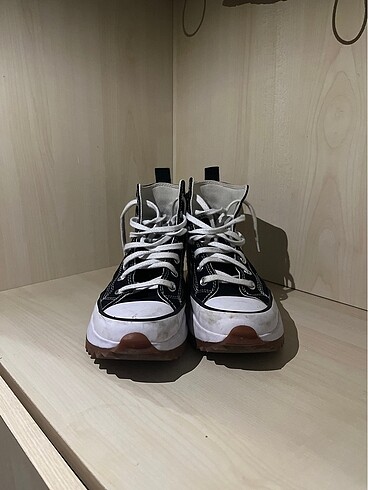 Converse Converse Run Star Hike Unisex Siyah Platform Ayakkabı