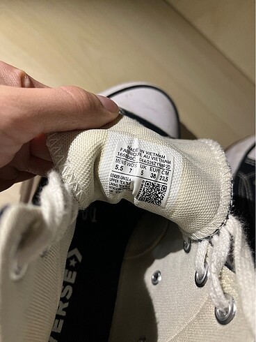38 Beden siyah Renk Converse Run Star Hike Unisex Siyah Platform Ayakkabı