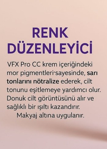 Farmasi VFX Pro CC Cream Makyaj Bazı 25 ml - Görsel 2