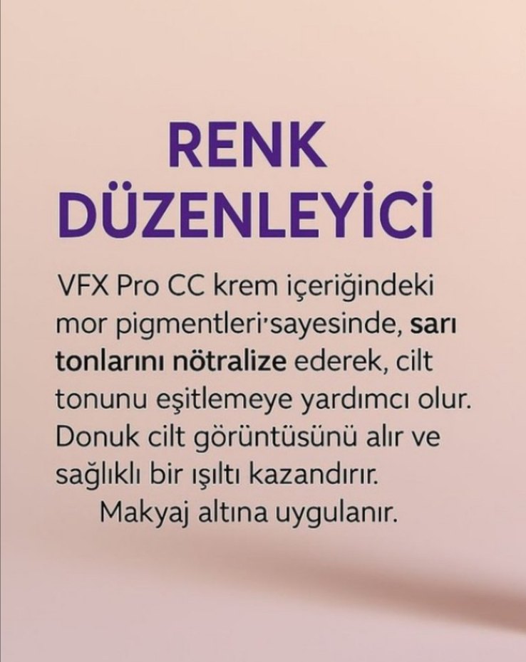 Farmasi VFX Pro CC Cream Makyaj Bazı 25 ml - Görsel 2
